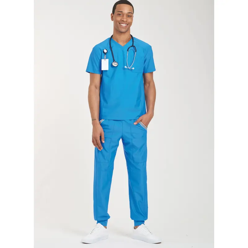 Simplicity 9650 Unisex Scrubs Sewing Pattern 1