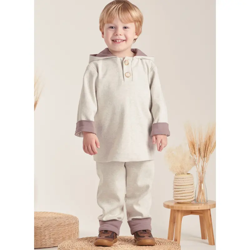 Simplicity 9652 Toddlers' Tops And Trousers Pattern 1