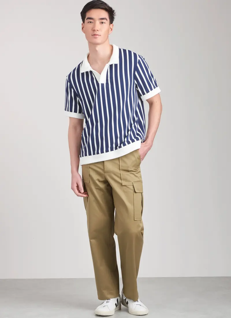 Simplicity 9718 Men's Knit Top, Cargo Pants And Shorts Sewing Pattern 1