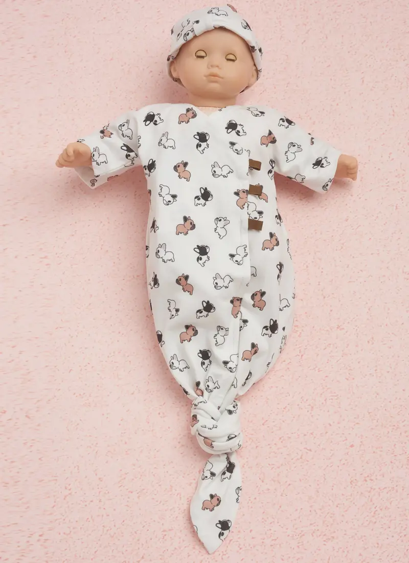 Simplicity 9727 Baby Doll Clothes Sewing Pattern 1