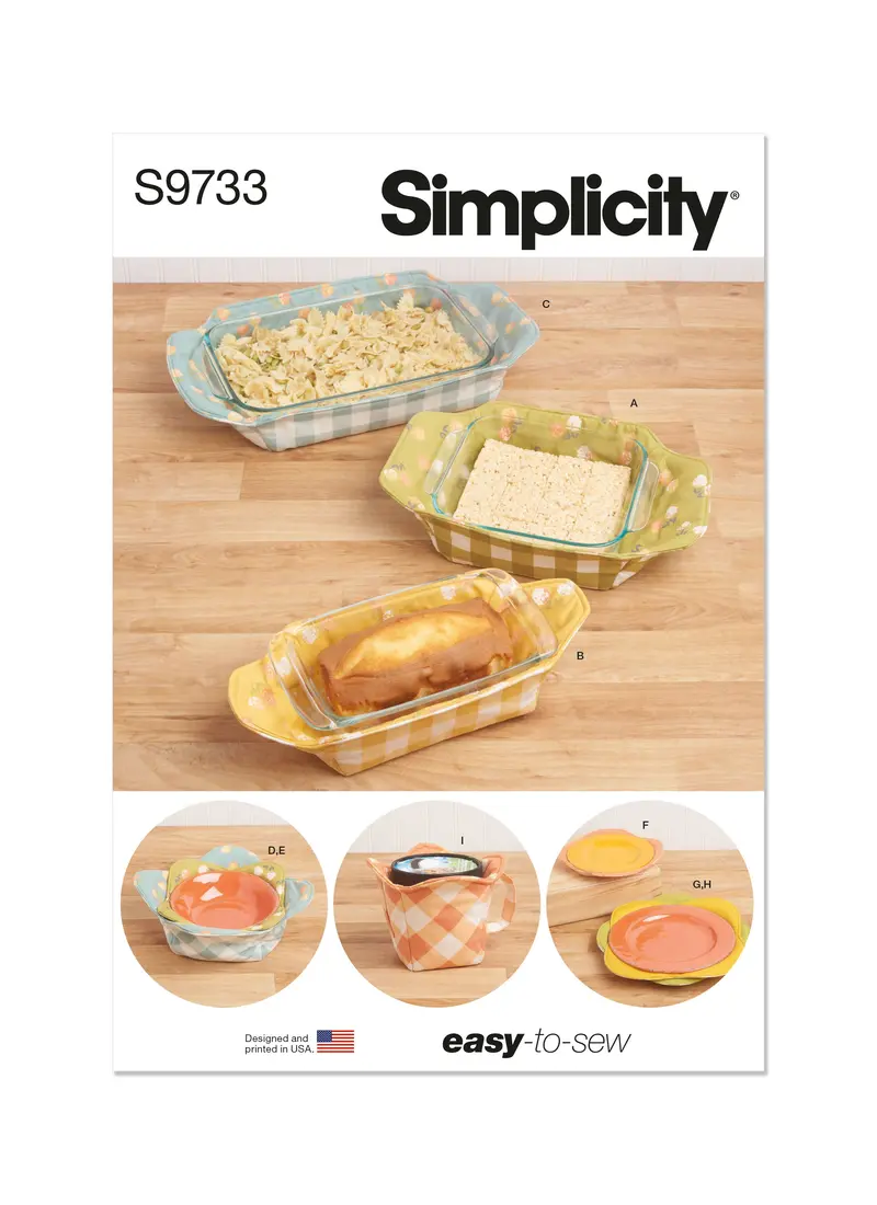 Simplicity 9733 Kitchen Cozies Sewing Pattern 2