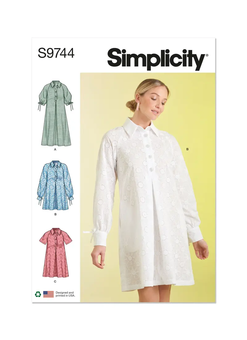 Simplicity 9744 Sewing Pattern Misses' Dresses 2