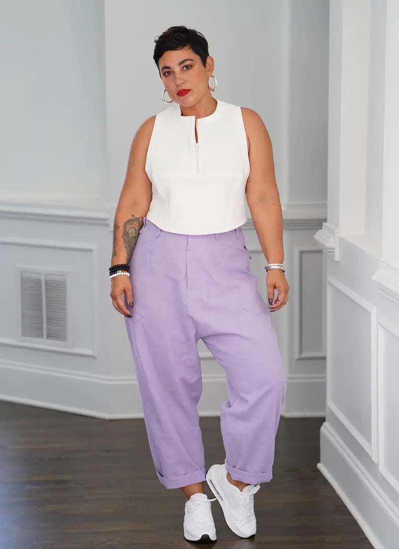 Simplicity 9754 Sewing Pattern Misses' Tops And Cargo Pants By Mimi G Style 1
