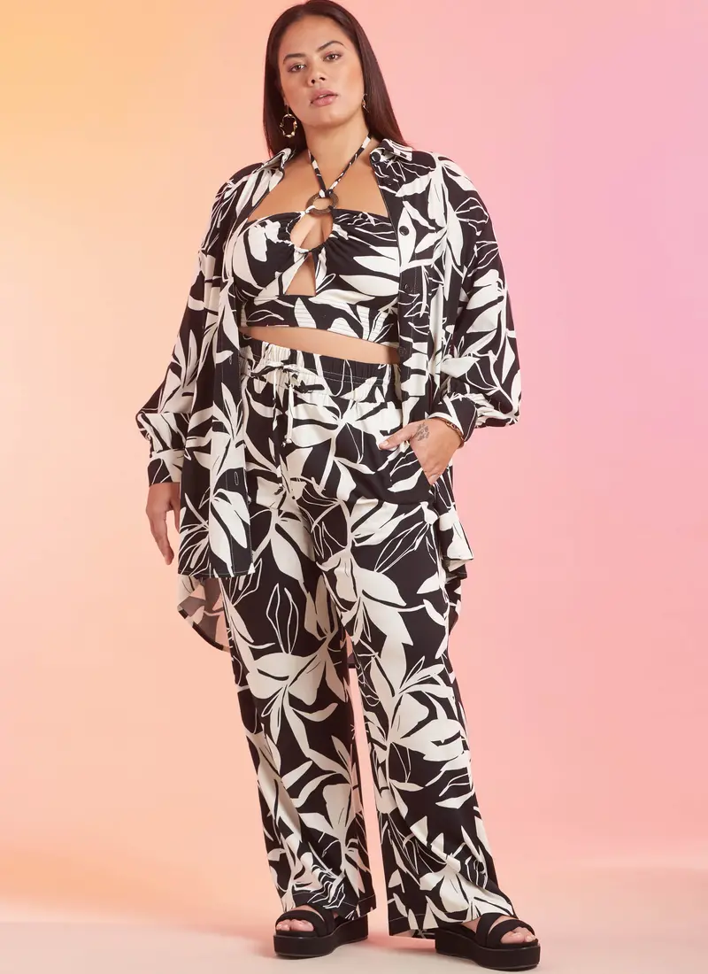 Simplicity 9756 Sewing Pattern Misses' And Women's Shirt, Pants And Halter Top 1