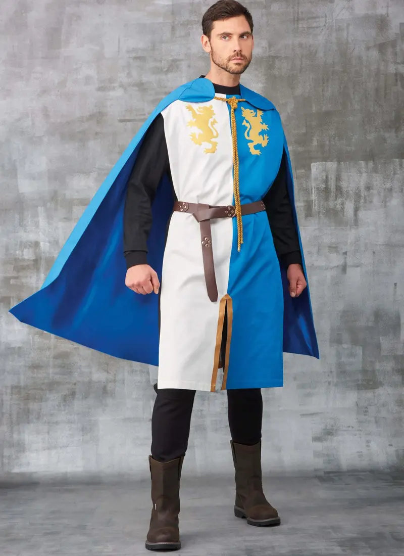 Simplicity 9775 Sewing Pattern Tabards, Capes And Heraldic Shields 1