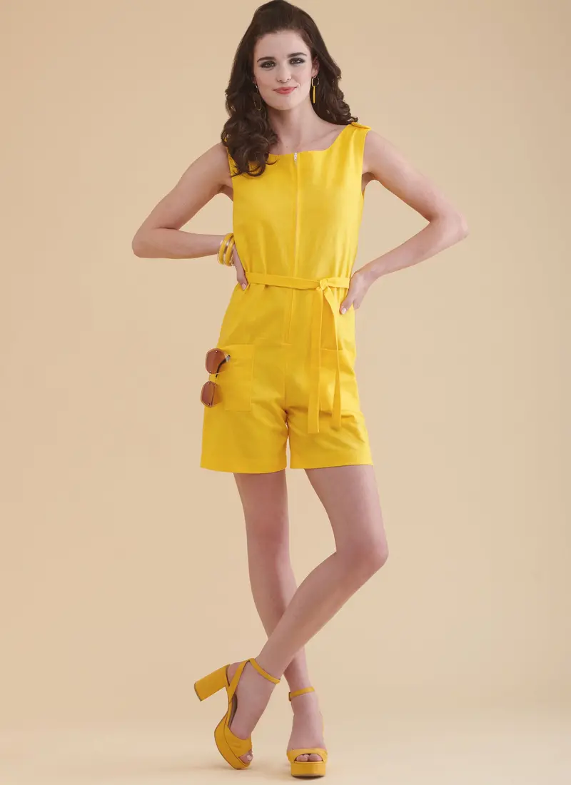 Simplicity 9792 Vintage 1960'S Jumpsuit Pattern 1