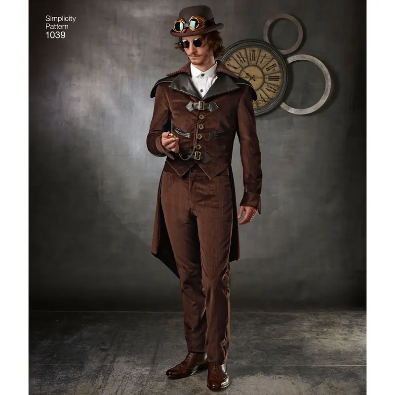 Simplicity Pattern 1039 Men's Cosplay Costumes 1