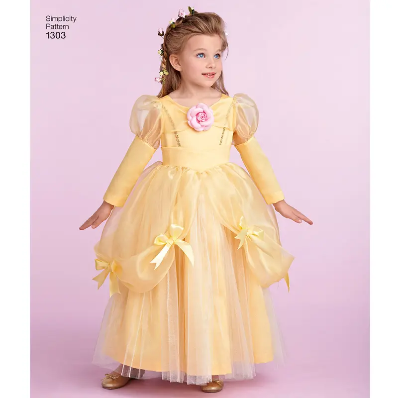 Simplicity Pattern 1303 Toddlers' And Child's Costumes 1