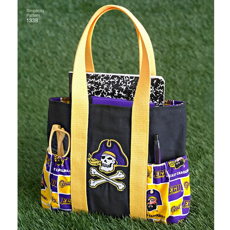 Simplicity Pattern 1338 Tote Bags, Backpack And Purse 2