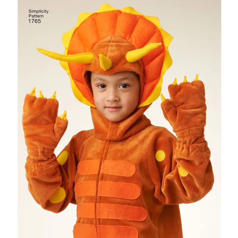 Simplicity Pattern 1765 Dinosaur / Dragon Costume 1