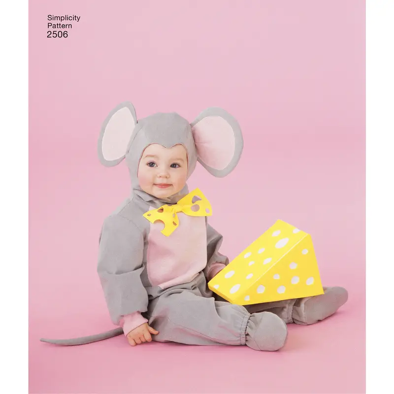 Simplicity Pattern 2506 Toddler Animal Costumes 1