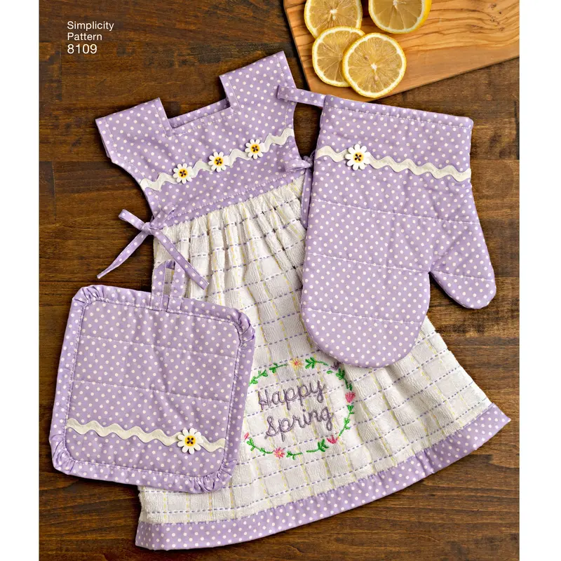 Simplicity Pattern 8109  Towel Dresses 1