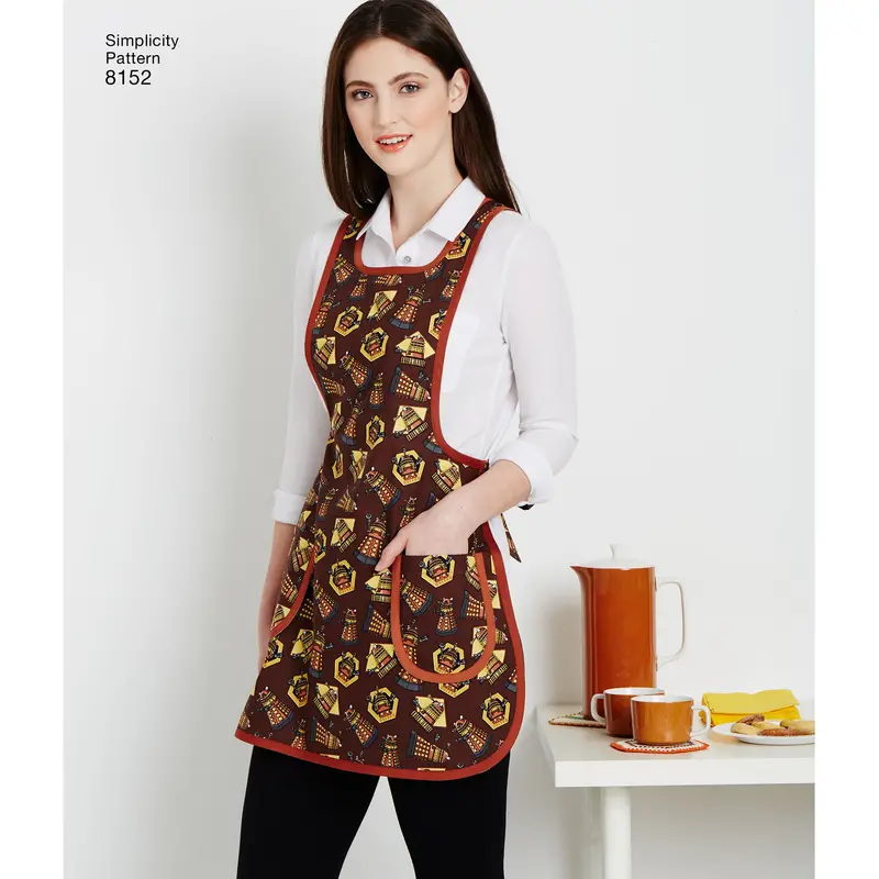 Simplicity Pattern 8152 Aprons From The 1970'S 1