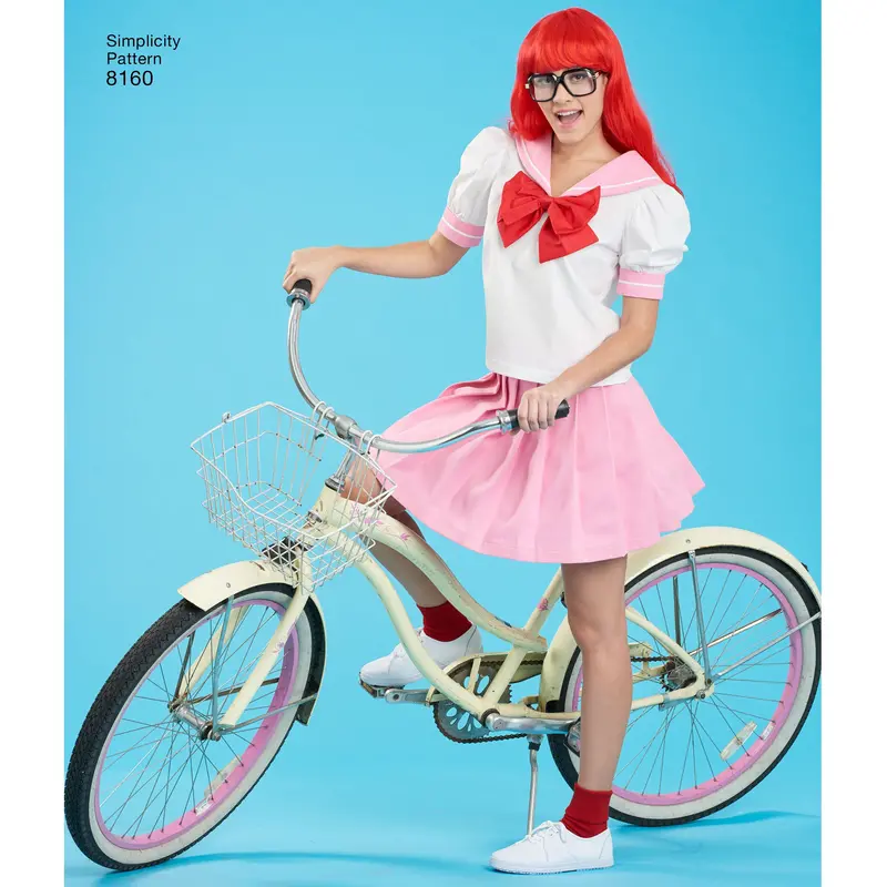 Simplicity Pattern 8160  Effy Sews Cosplay Includes Pleated Skirts 1