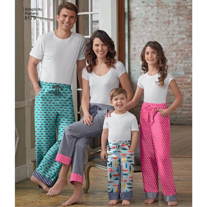Simplicity Pattern 8179 Trouser For The Whole Family 1