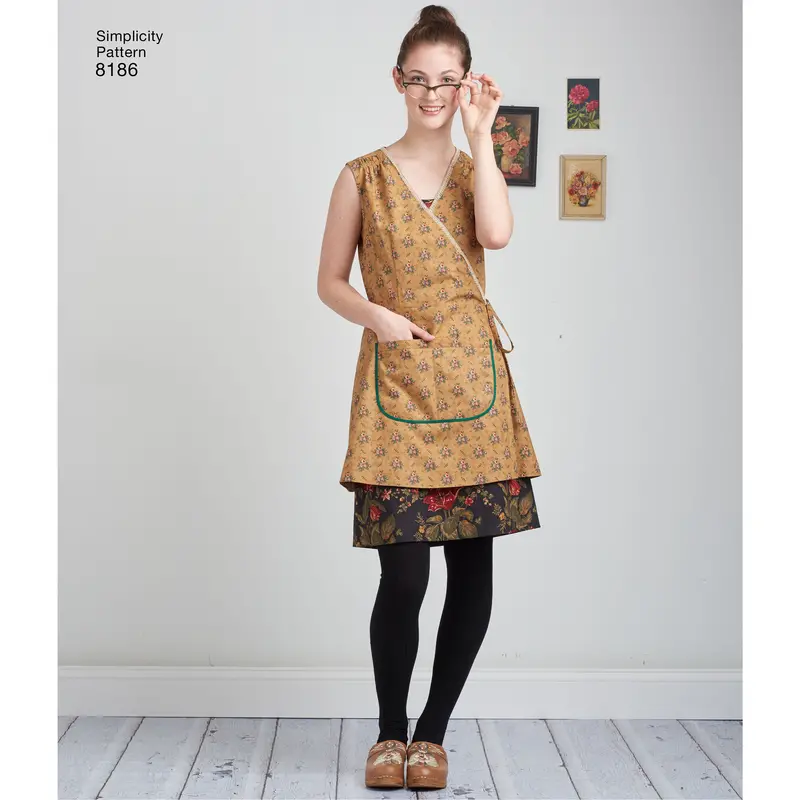 Simplicity Pattern 8186 Dottie Angel Frock Pattern 1