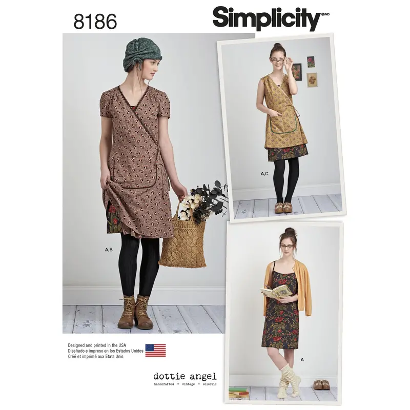 Simplicity Pattern 8186 Dottie Angel Frock Pattern 2