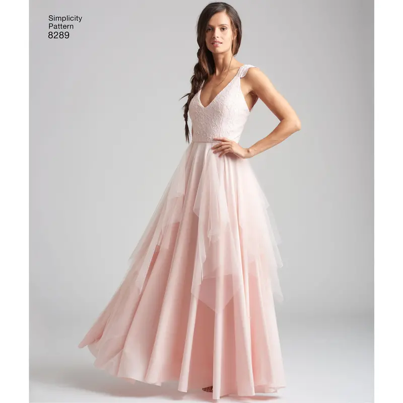 Simplicity Pattern 8289 Misses Special Occasion Dresses 1