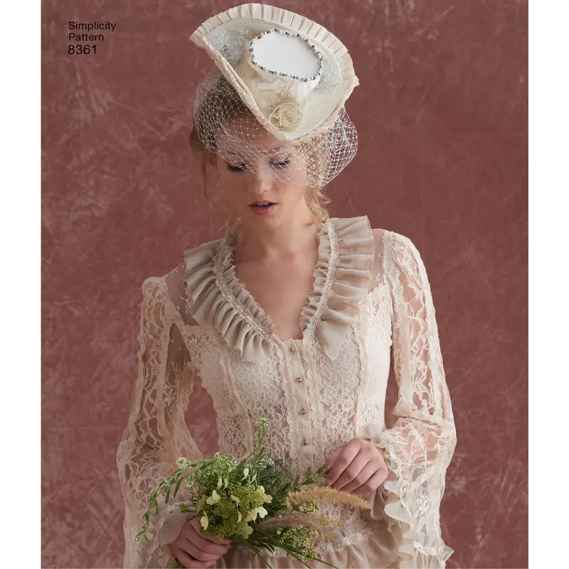 Simplicity Pattern 8361 Hats In Three Sizes 1
