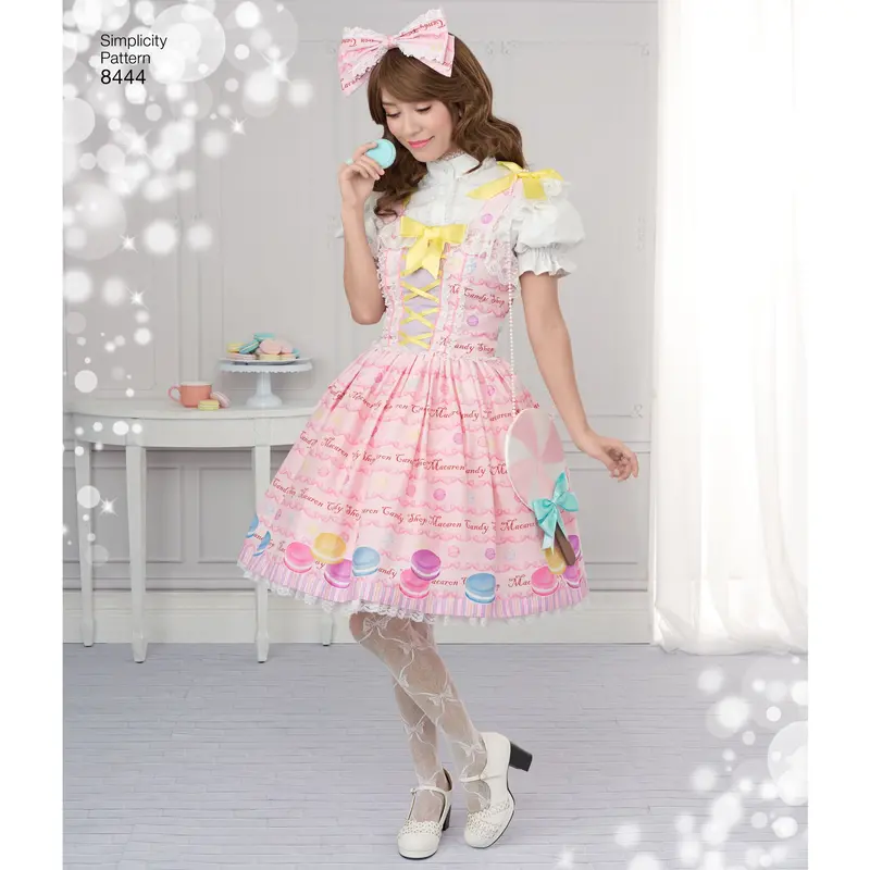Simplicity Pattern 8444 Misses Costume Pattern 1