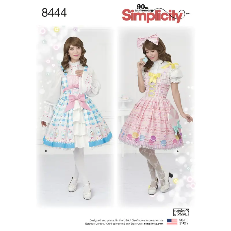 Simplicity Pattern 8444 Misses Costume Pattern 2