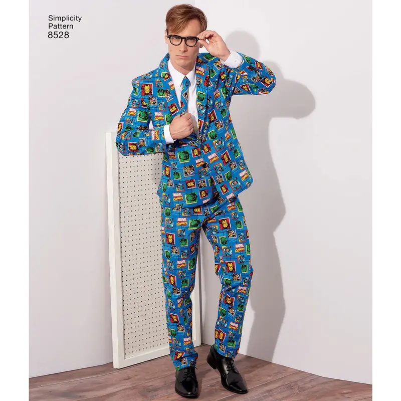 Simplicity Pattern 8528 Mens Costume Suit 1