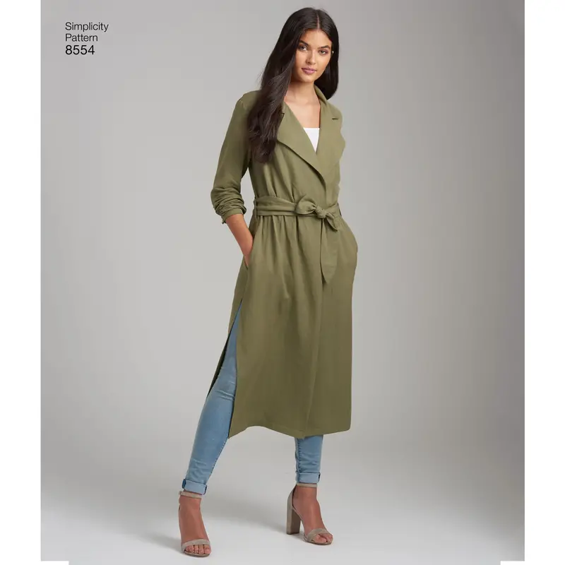 Simplicity Pattern 8554 Womens Petite Coats And Jackets 1