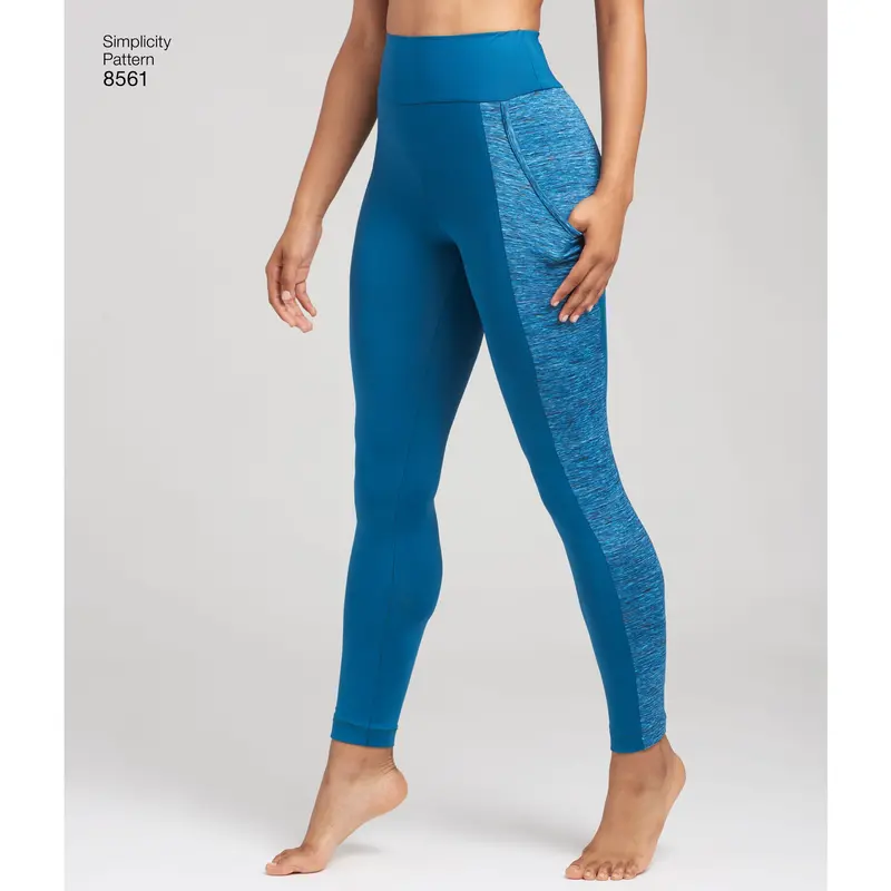 Simplicity Pattern 8561 Sewing Pattern Womens Leggings 2