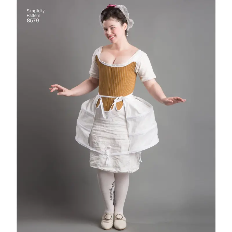 Simplicity Pattern 8579 18Th Century-Costume 1