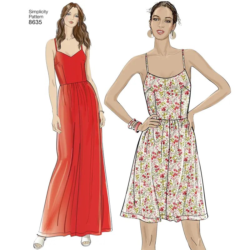 Simplicity Pattern 8635 Dress, Jumpsuit Or Romper 1