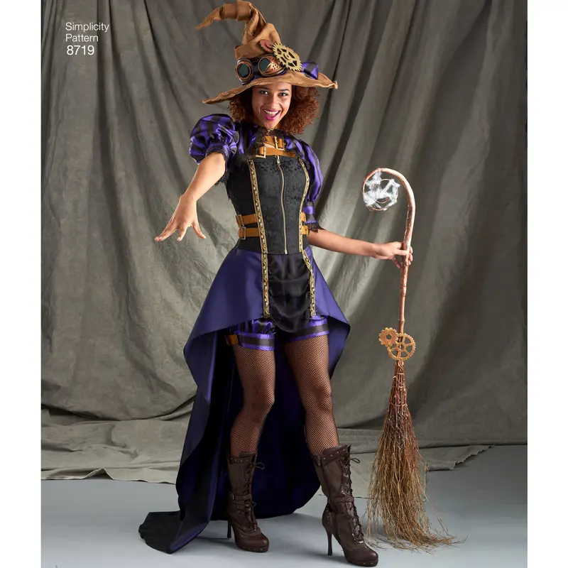 Simplicity Pattern 8719 Steampunk-Costumes 1