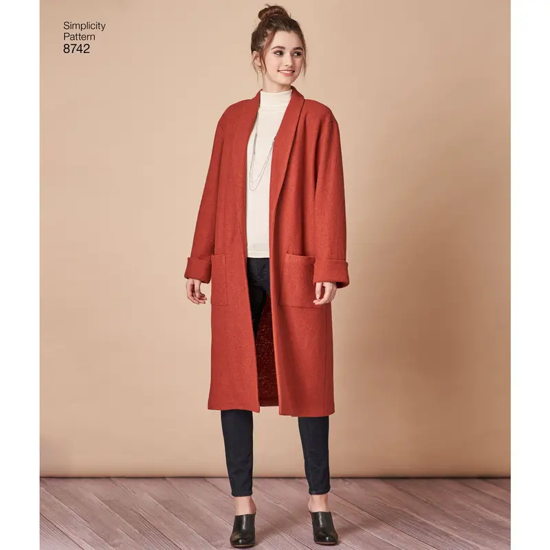 Simplicity Pattern 8742 Women's Cardigan 1