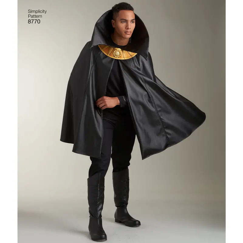 Simplicity Pattern 8770 Unisex Costume Capes 1