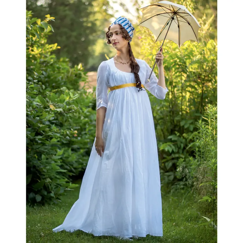 Simplicity Pattern 8941 Misses Costume. High Waisted Dress 1