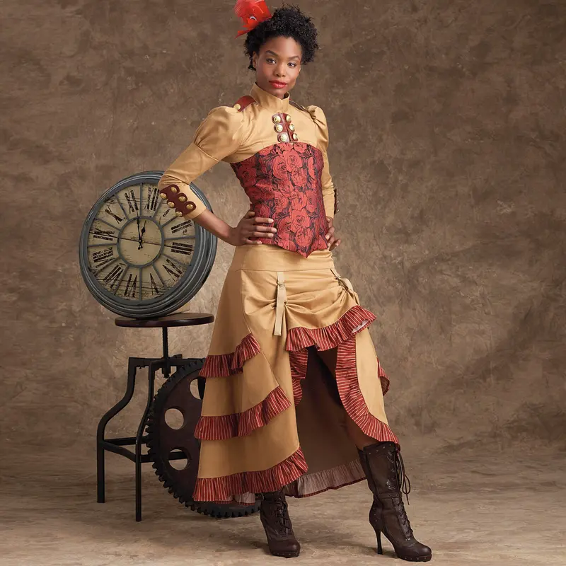 Simplicity Pattern 9007 Misses' Steampunk Costumes Pattern 1