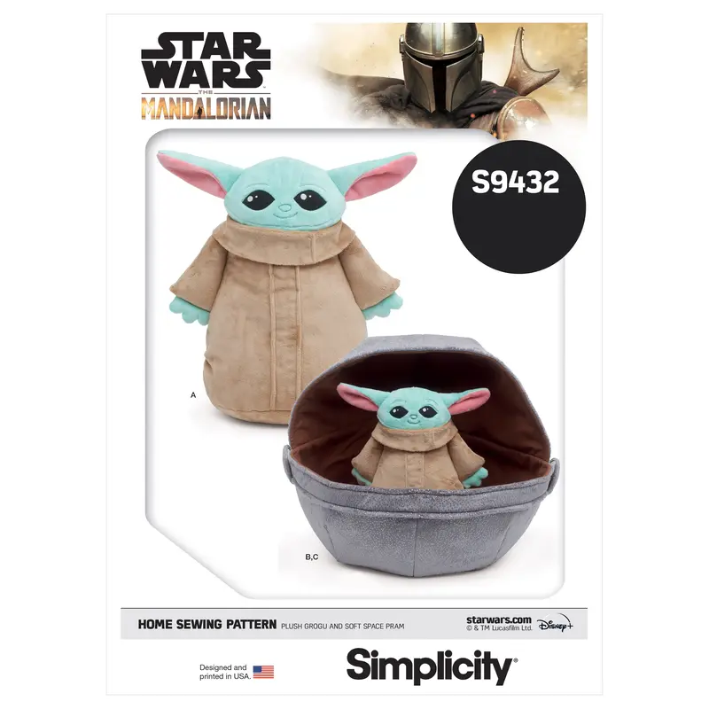 Simplicity Pattern 9432 Baby Yoda And Soft Space Pram 2