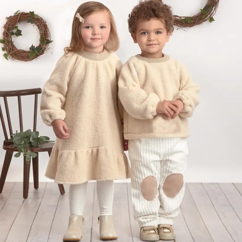 Simplicity Pattern 9460 Toddlers Dress, Top And Pants 1