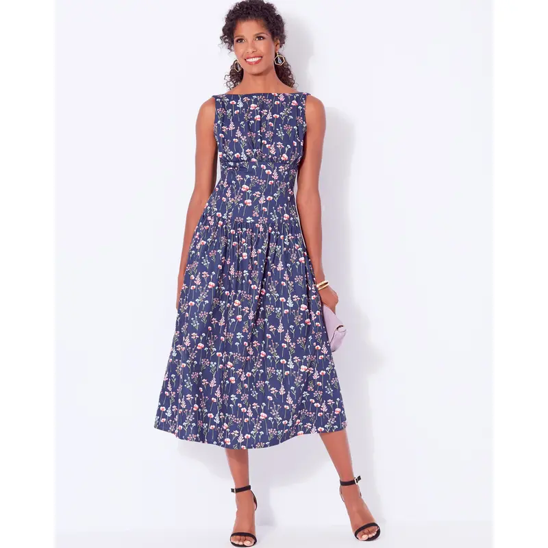 Simplicity Pattern 9543 Midi Or Knee Length Dresses 1