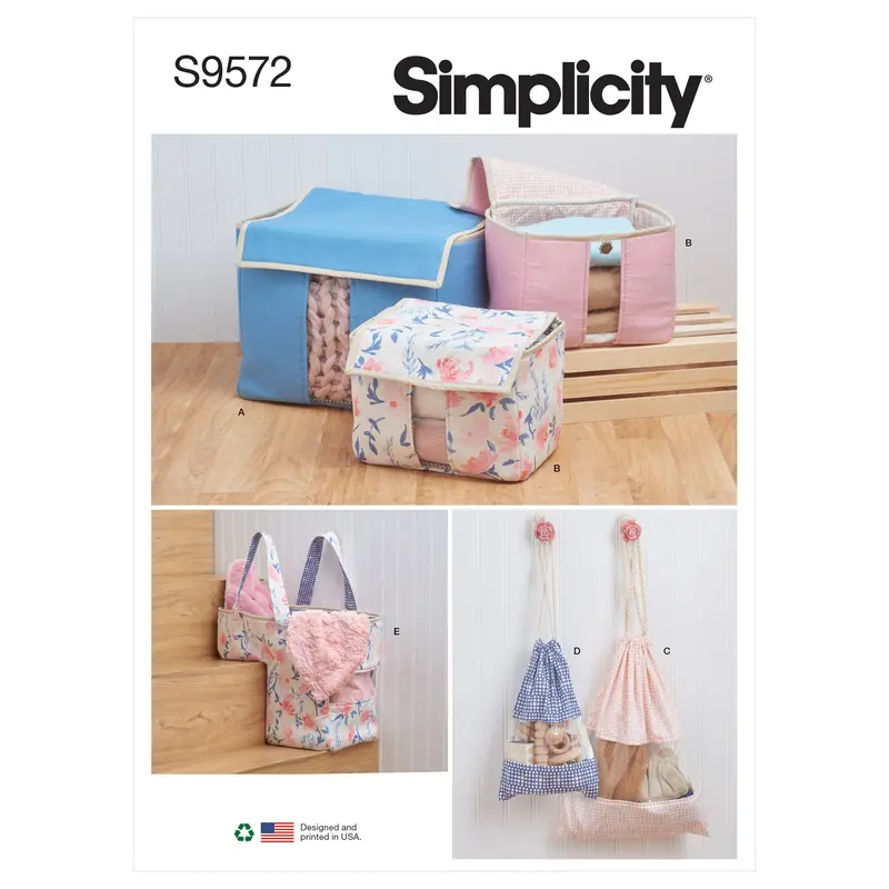 Simplicity Pattern 9572 Storing And Organizers 1