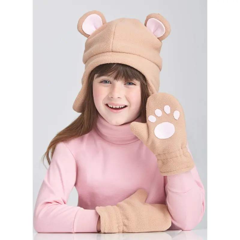 Simplicity Pattern 9657 Children's Hats, Mittens And Scarves 1