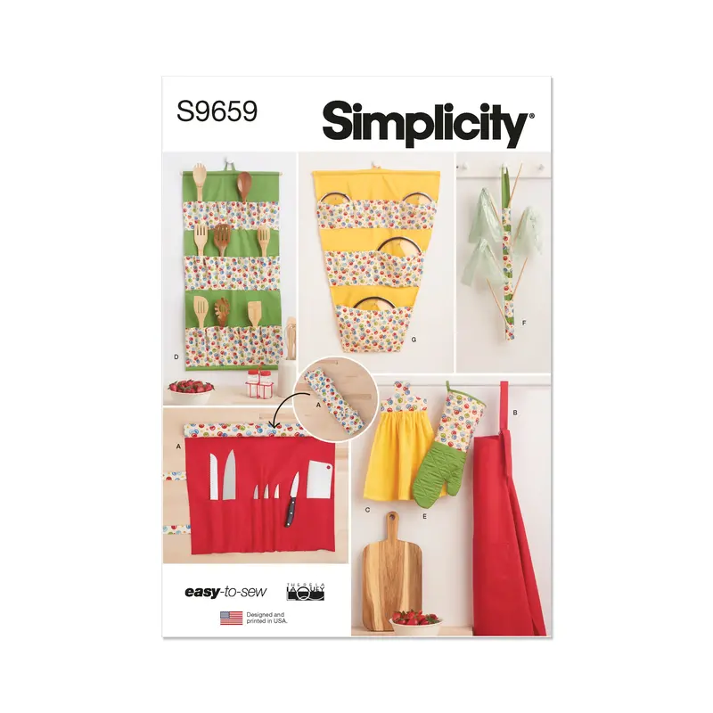 Simplicity Pattern 9659 Kitchen Accessories By Theresa Laquey 2