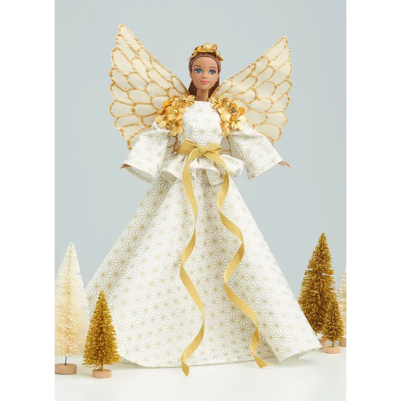 Simplicity Pattern 9662 Holiday Fashion Doll Clothes 1