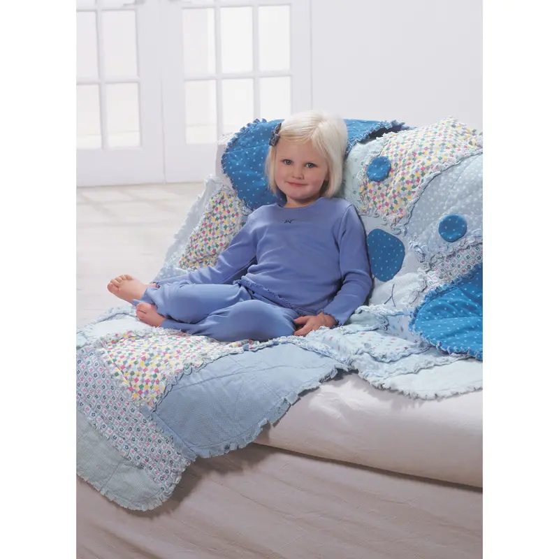 Simplicity Pattern 9674 Rag Quilt By Longia Miller 1