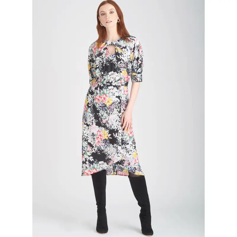 Simplicity Pattern 9677 Misses' Dresses With Sleeve And Length Variations 1