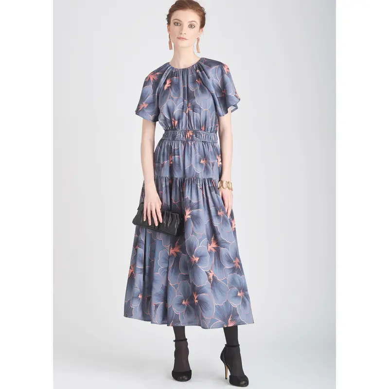 Simplicity Pattern 9678 Misses' Dress With Sleeve And Length Variations 1