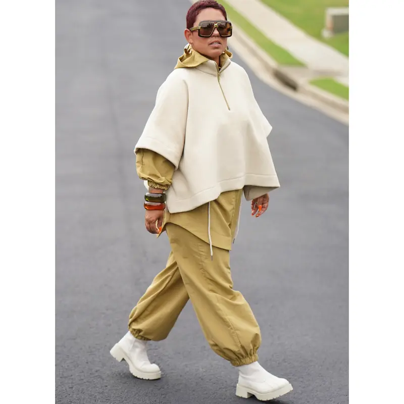 Simplicity Pattern 9687 Misses' Jacket, Poncho And Pants By Mimi G 1