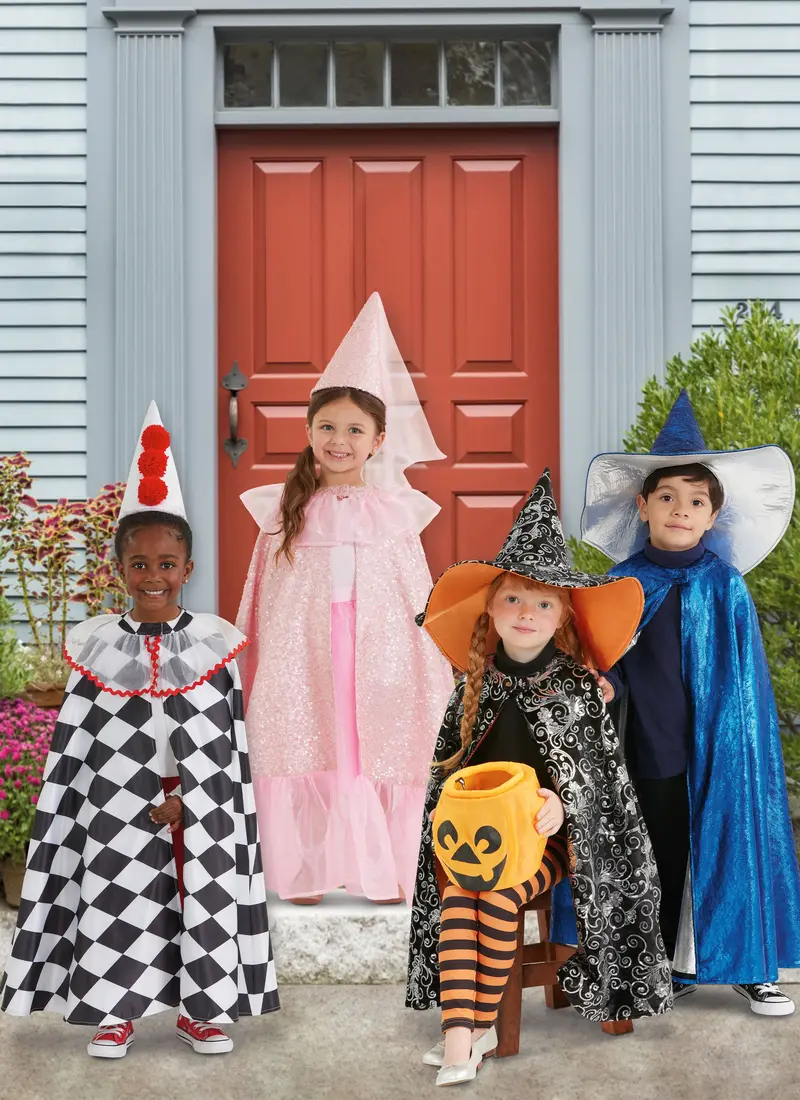Simplicity S3061 Children's Wizard, Witch And Princess Costumes 1