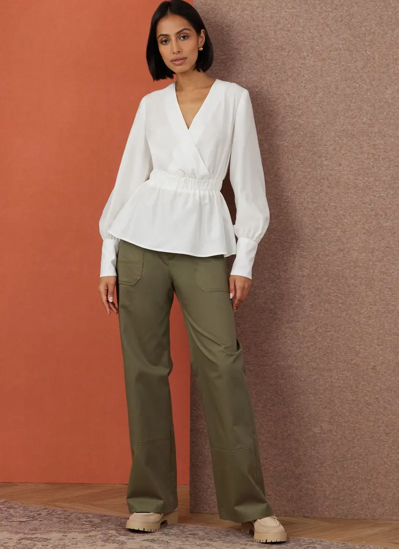 Simplicity Sewing Pattern 3004 Top With Sleeve Variations 1