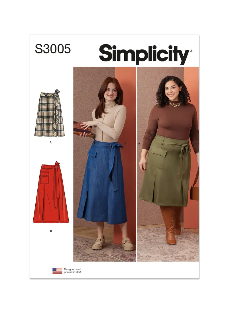 Simplicity Sewing Pattern 3005 Skirts 2