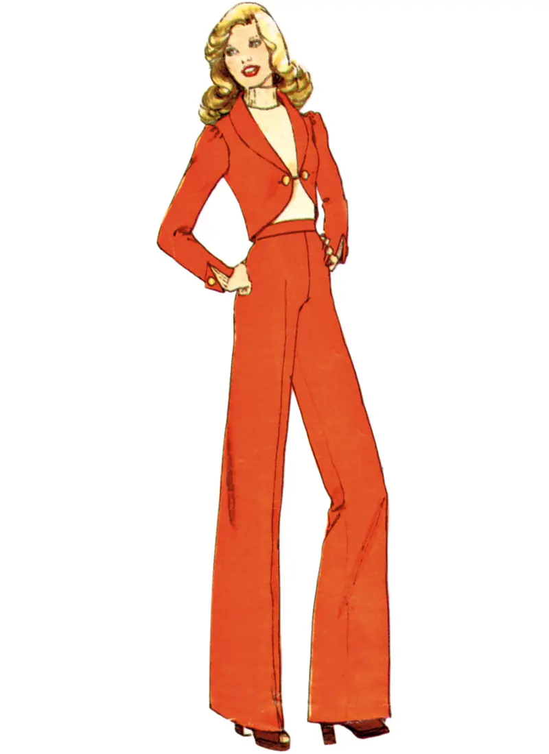 Simplicity Sewing Pattern 3018 Pants, Skirt And Jacket 2